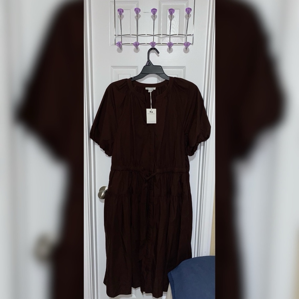 Warm Fudge Raglan Midi Dress